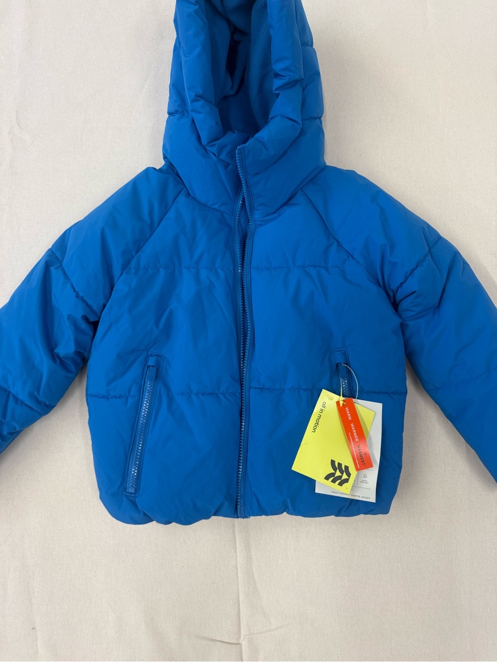 all in motion Kids Hooded Royal Blue Puffer‎ Jacket